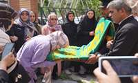 حضور معنوی کاروان خدام حرم رضوی در مرکز آموزش فنی و حرفه‌ای خواهران گرگان