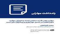 مهارت یعنی قدرت ساختن آینده؛ و آموزش مهارت، تداوم انقلاب در مسیر خودباوری و پیشرفت ملی است
